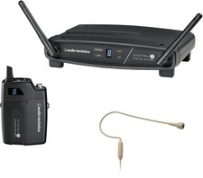 Audio-Technica ATW-1101/H92-TH Wireless Headworn Microphone System
