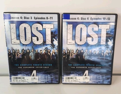 Lost Season 4 TV Series DVDs 13 Episodes 4 Discs - Picture 5 of 10