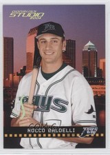 2004 Donruss Studio Studio Proofs Gold 24/50 Rocco Baldelli #189 0q3