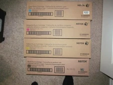 Xerox Drum Cartridge Set, 013R00657, 658,659,660, K,Y,M,C, New Factory Seal Box