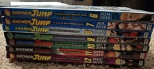 Shonen Jump Magazine 2010 Lot of 7 Jun-Dec 6-12 Manga Anime Bleach Naruto DBZ