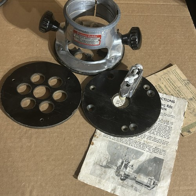 #ad Porter Cable Router Base model 100 B 5023 $44.00