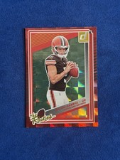 2025 Panini Donruss Dillon Gabriel The Rookies Insert #33 RC Cleveland Browns
