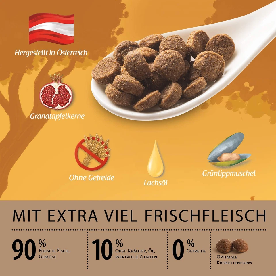 Mini Royal Geflügel Trockenfutter für Hunde Hundefutter ohne Getreide & ohne ... - Bild 3 von 4