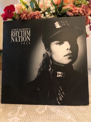 Janet Jackson - Rhythm Nation 1814 (Black Vinyl LP, 1989) A&M UNPLAYED MINT
