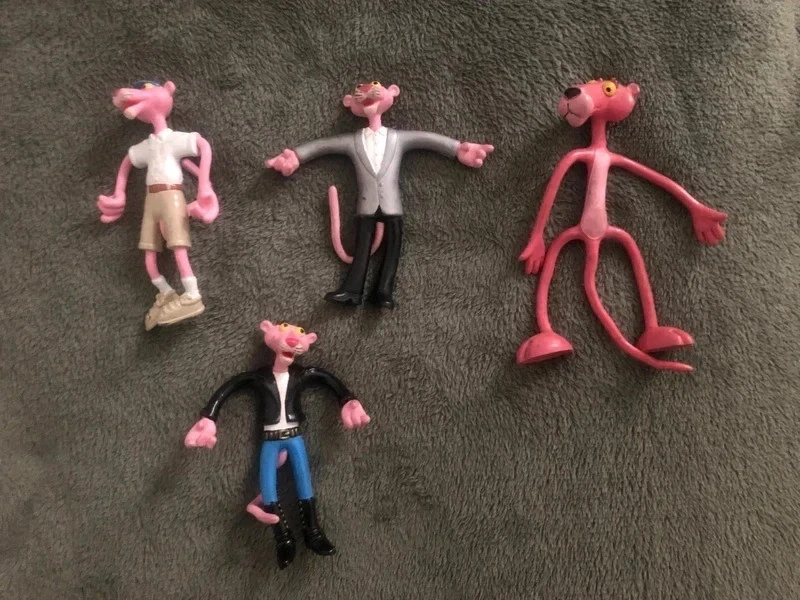Panthere rose Figurines dans autres Figurines et statues jouets