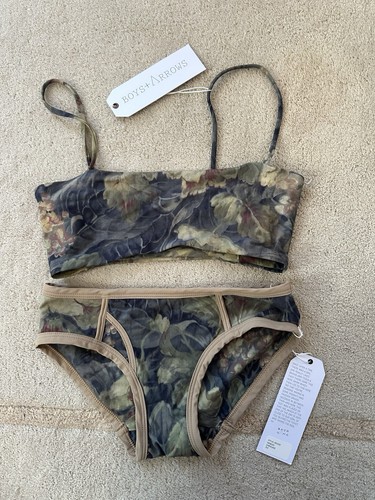 NWT Boys+Arrows Hezeus Bandeau swim set