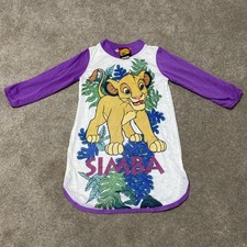 Vintage Disney 1990s The Lion King Simba Children  s Sleep Shirt SIZE 4