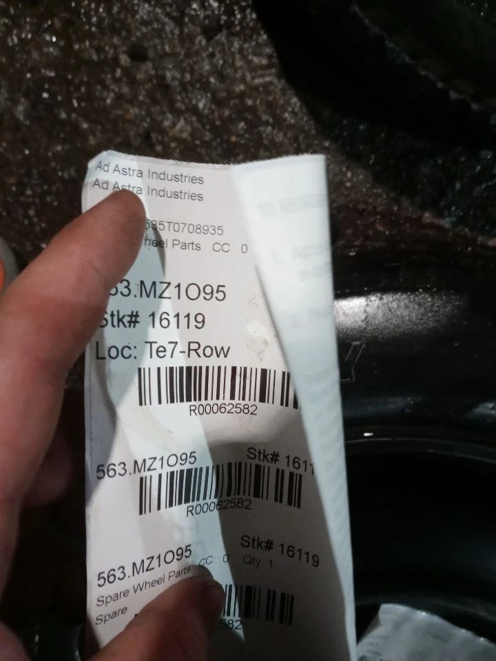 Llanta de repuesto Mazda Miata 1990-1997 Donut 115/70/14 OEM Foto 4 de 4