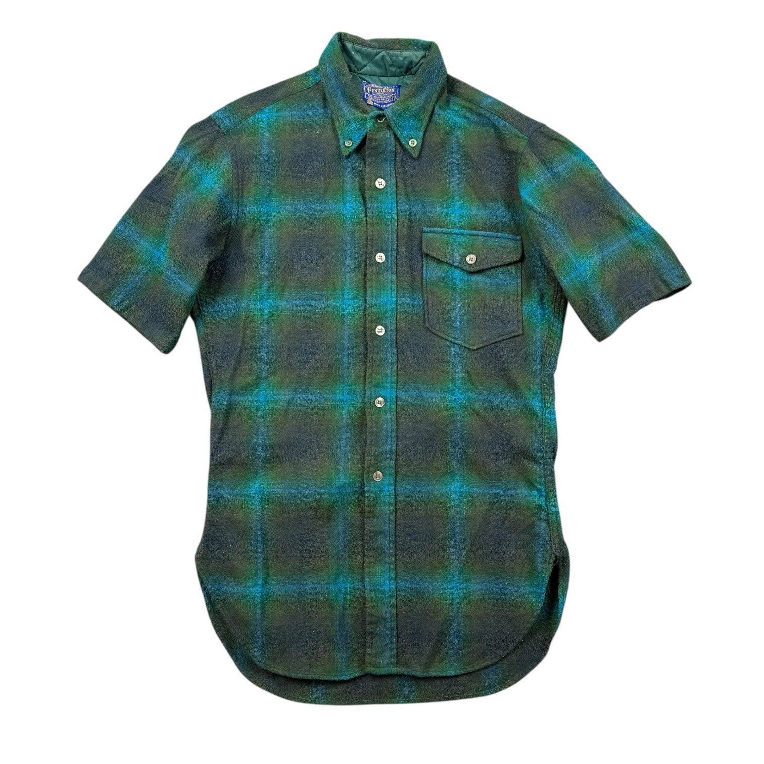 True Vintage Pendleton Button Up Short Sleeve Shi… - image 1