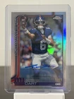 2025 Topps Chrome Jaxson Dart Refractor ON CARD AUTO /499 NY GIANTS ROOKIE