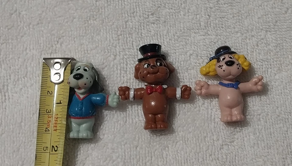 Lote De 3 FIGURAS De Colección Cachorros Escapada De Cuerda Ferrocarril Foto 2 de 3