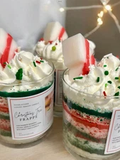 LITTLE DEBBIE CHRISTMAS TREE FRAPPE CANDLE