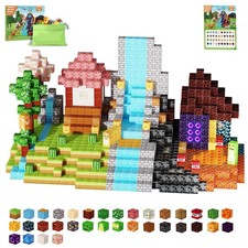 Magnetic Building Blocks - 130 PCS Large 1 Inch Magnet Cubes, STEM Constructi...
