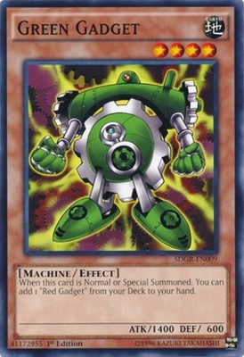 Green Gadget - SDGR-EN009 - Common - 1st Edition - Lightly Played