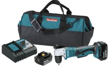 Makita XAD02 18V LXT Right Angle Drill KT w/2 Batteries 3.0ah Refurbished