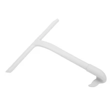 2-Silicone Shower Squeegee Built In Hook Multipurpose Window Wiper Scraper