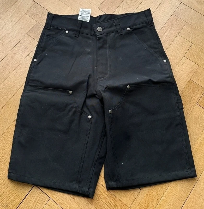 Bermuda Carhartt Taille XS/S Double Knee Rework Carpenter - Photo 2/4