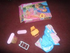 Hawaiian Fun Barbie Pool Set in the Original Box - 1990 - 7231