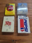 Vintage Playing Cards 4 Full Decks Coca Cola..pepsi..silver City And...