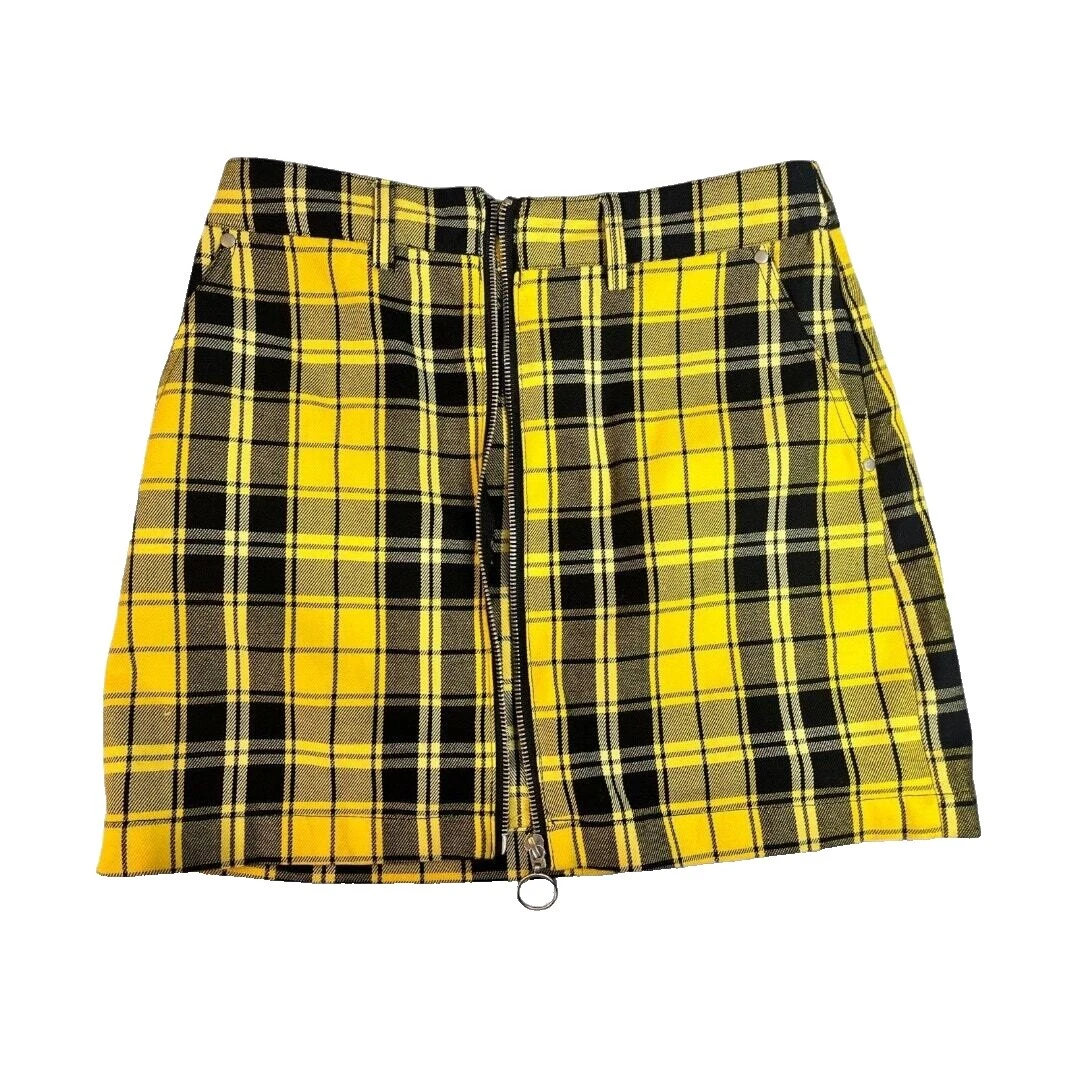 Poliéster femininas FOREVER 21 plissadas Saias femininas