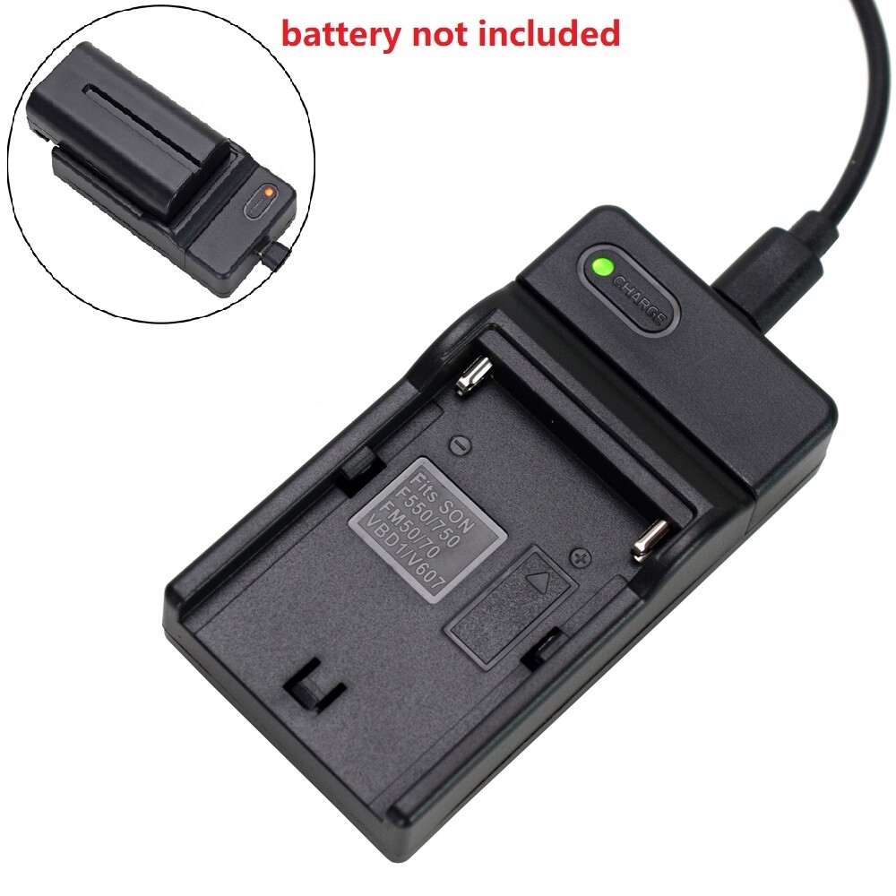 DSTE 2PCS NP-F550 NP-F330 NP-F570 batterie et chargeur DC01E compatible avec Sony CCD-RV200 CCD-SC5/E CCD-SC55E CCD-SC55 CCD-SC65 CCD-SC7 CCD-SC7/E CCD -SC8/E CCD-SC9