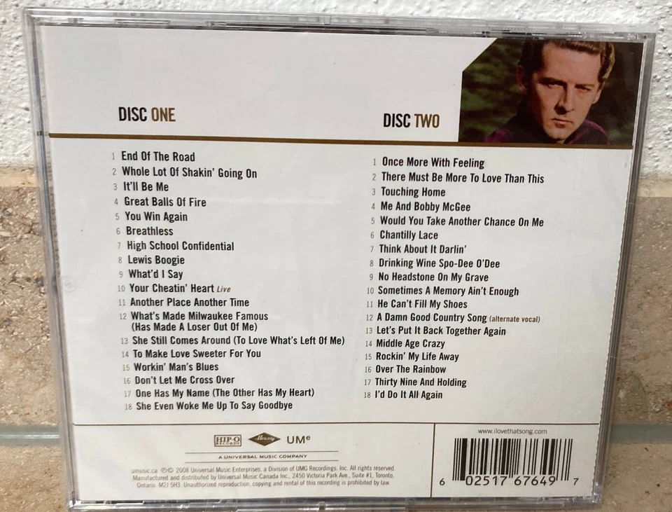 Jerry Lee Lewis - Gold # 2 cd # digitally remastered originals 36 Titel NEU - Bild 2 von 2