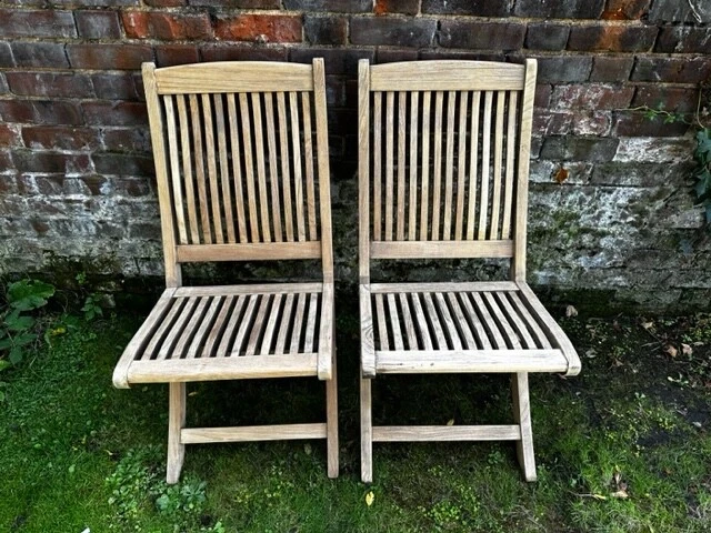 Teak garden chairs Indian Ocean