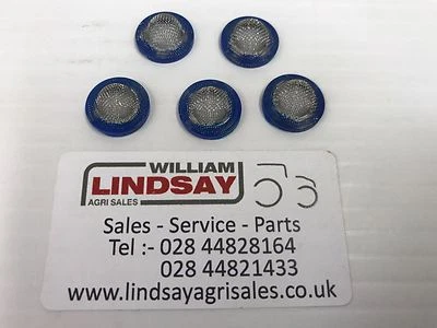 ARAG Blue 50 Mesh Cup Type Crop Sprayer Filter pack of 5 Allman Hardi etc