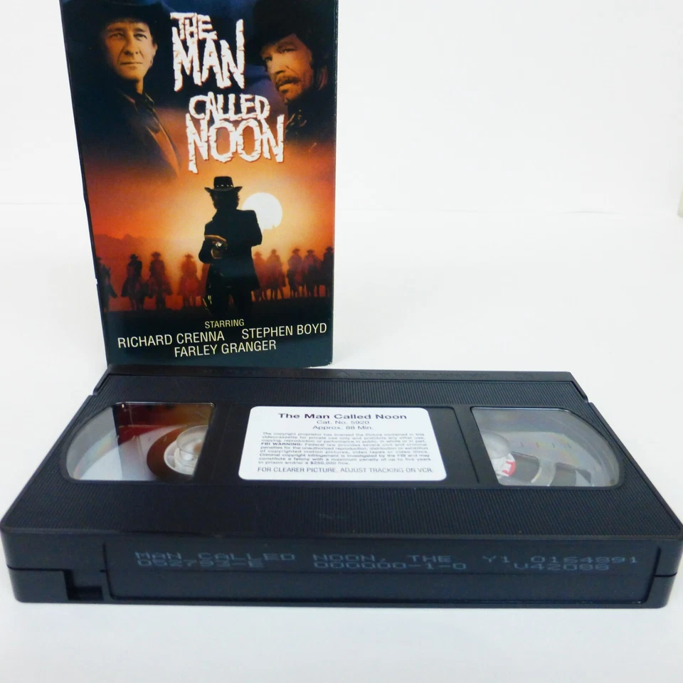 The Man Called Noon Richard Crenna VHS - Image 2 of 4