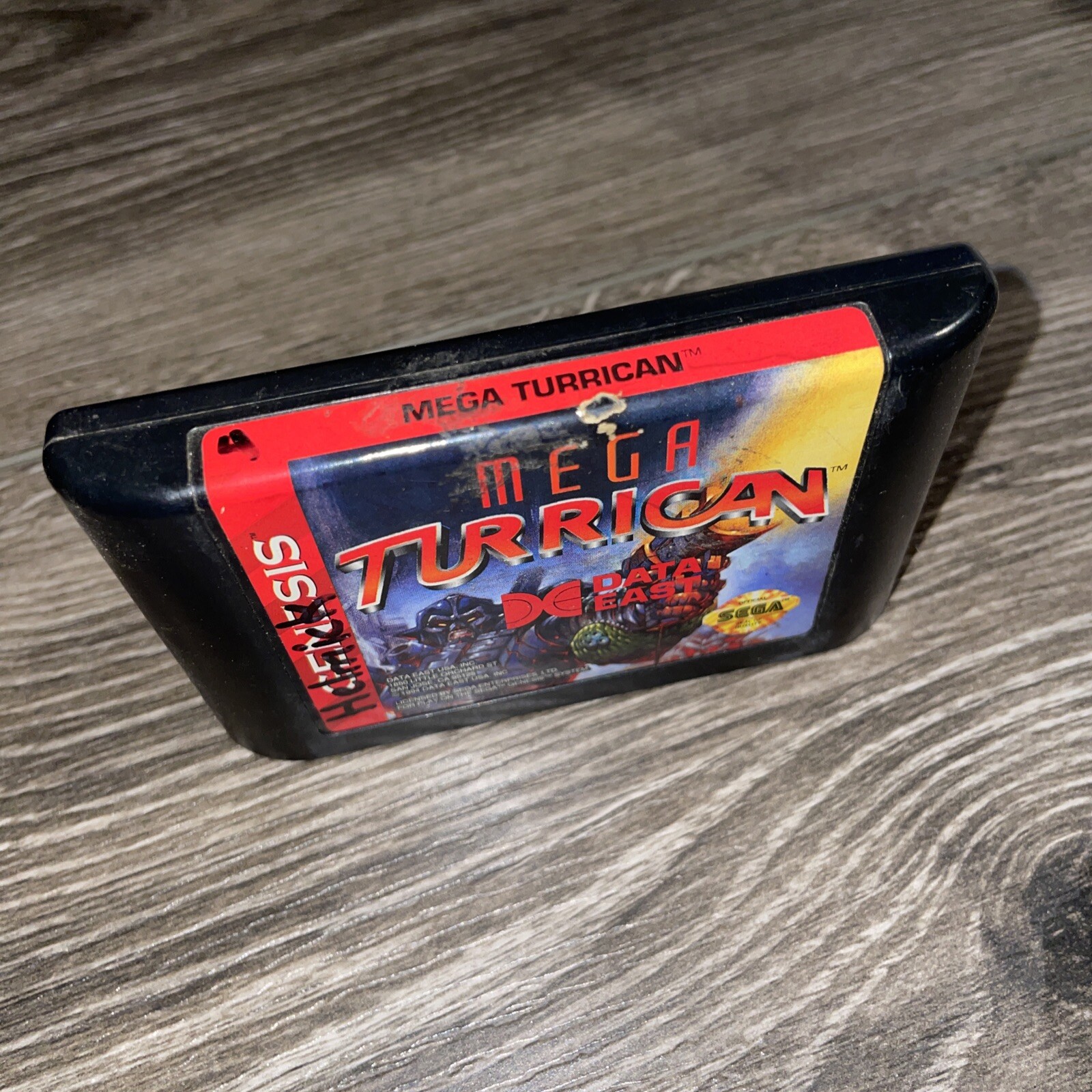 Mega Turrican Sega Genesis 1994 Case And Game Only Authentic 