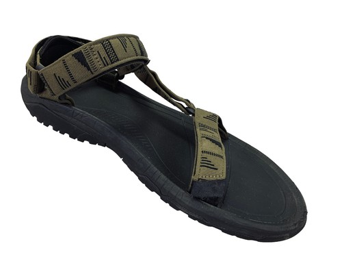 Teva men's hurricane brown nylon adjustable straps sandals Size US 13 - Picture 4 of 11