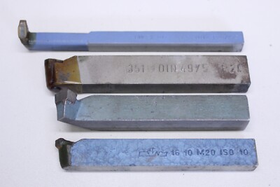 4x diverse HOLEX / SAAR / DIN 263 R 1010 P20/K25 4975 Drehmeißel  4975
