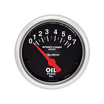 52MM-ÖLDRUCK-7 BAR - AUTOMETER PRODUCTS 3327-M by KTS