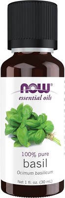 NOW FOODS, ESSENTIAL OILS 100% BASIL Öl Aromatherapie 30ml SUPER PREIS