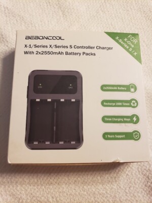 Beboncool X-One X-Series S / X Controller Charger with 2x2550mAh Battery Packs
