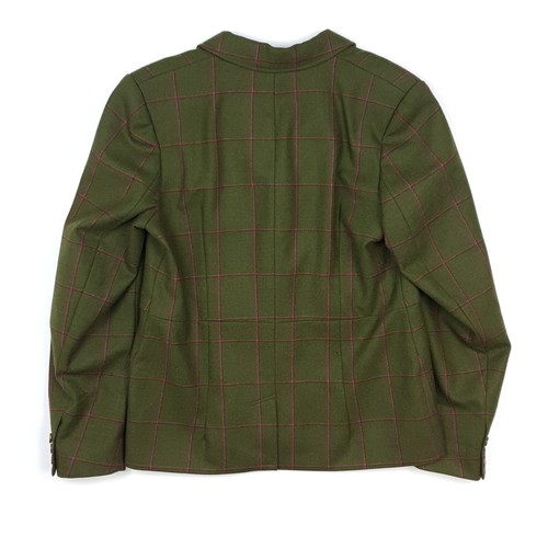Chaqueta Blazer Musto Tweed 14 16 Mujer Abrigo Deportivo Hacking Verde Cuadros Ventana - Imagen 14 de 23