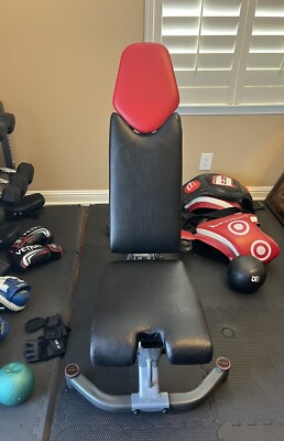 Bowflex weight bench Adjustable Incline Flat Wheels San Jose Northern California
