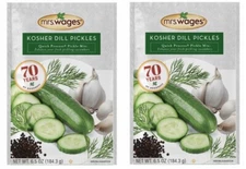 Mrs. Wages W622-J7425 Quick Process 6.5 Oz Kosher Dill Pickling Mix - Pack of 2