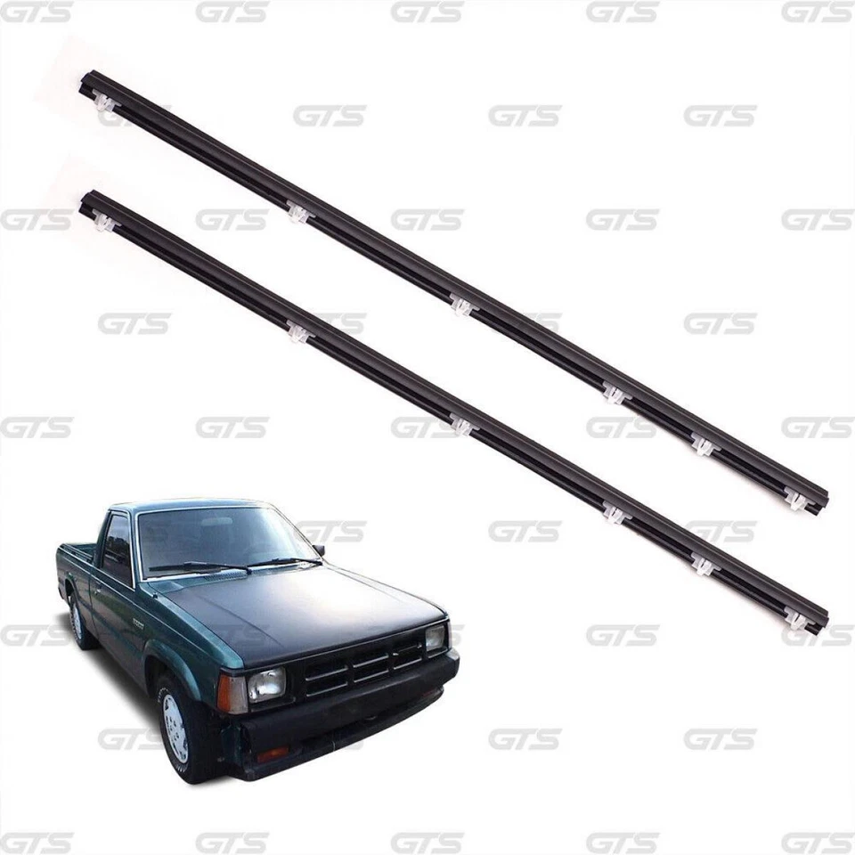 LH RH Front Outer Door Weatherstrip Rubber Seal For Mazda B2000 B2500 1985 - 95 Foto 4 de 4