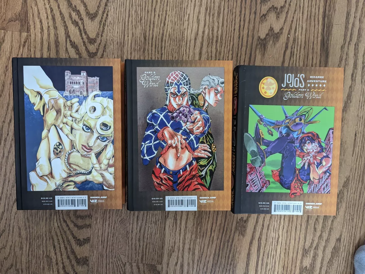 Jojos Bizarre Adventure Part 5 Golden Wind Hardcover Volume 3