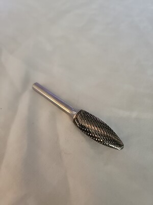 NEW USA-Made SF-14 Double Cut 1-1/4 x 3/4 Tree Shape Carbide BURR with 1/4 Shank