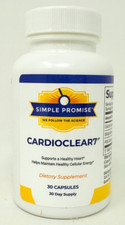 Cardio Clear 7 - 30 Capsules New/Sealed Exp 9/2026 Free Shipping 