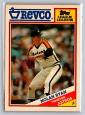1988 Topps Revco League Leaders #8 Nolan Ryan