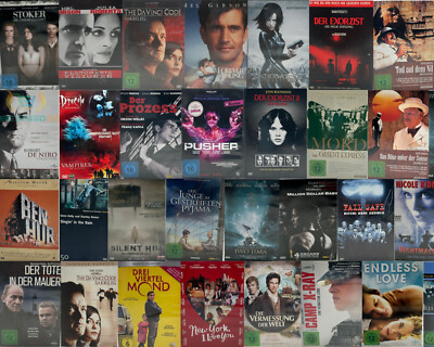 DVD Sammlung Filme aus den Bereichen Drama Thriller Mystery Horror zur Auswahl