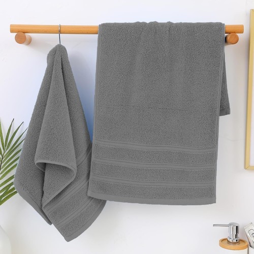 700GSM Luxury Towels 100% Egyptian Cotton Soft Face Hand Jumbo Bath Sheets Towel - Picture 24 of 62
