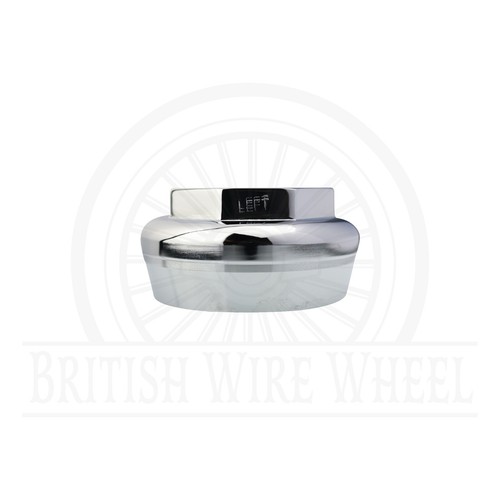 Zenith Chrome & White Metal Wire Wheel Chip Emblems with Spinner Caps, Set of 4 - Picture 15 of 70