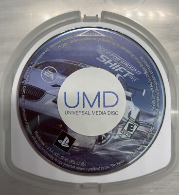 Need for Speed: Shift (Sony PSP, 2009) Game Disc UMD Only