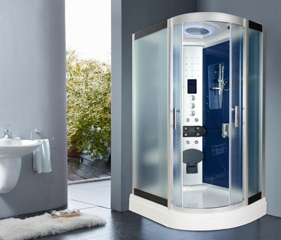AquaTech 1200x800mm German Design Modern Steam Shower Room ...