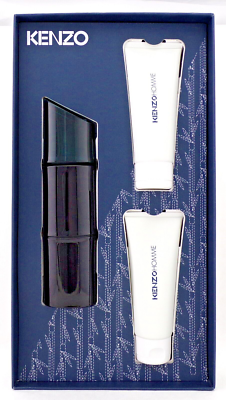 Kenzo Homme 3.7 oz Eau de Toilette Spray + 2 x 2.5 oz Shower Gel